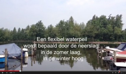 Gerrit Jan van den Berkhof, meet flexibel peil Loosdrechtse plassen
